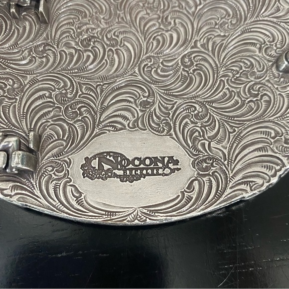 Blazin Roxx Oval Cross Belt Buckle w/Rhinestones NEW - Picture 7 of 10